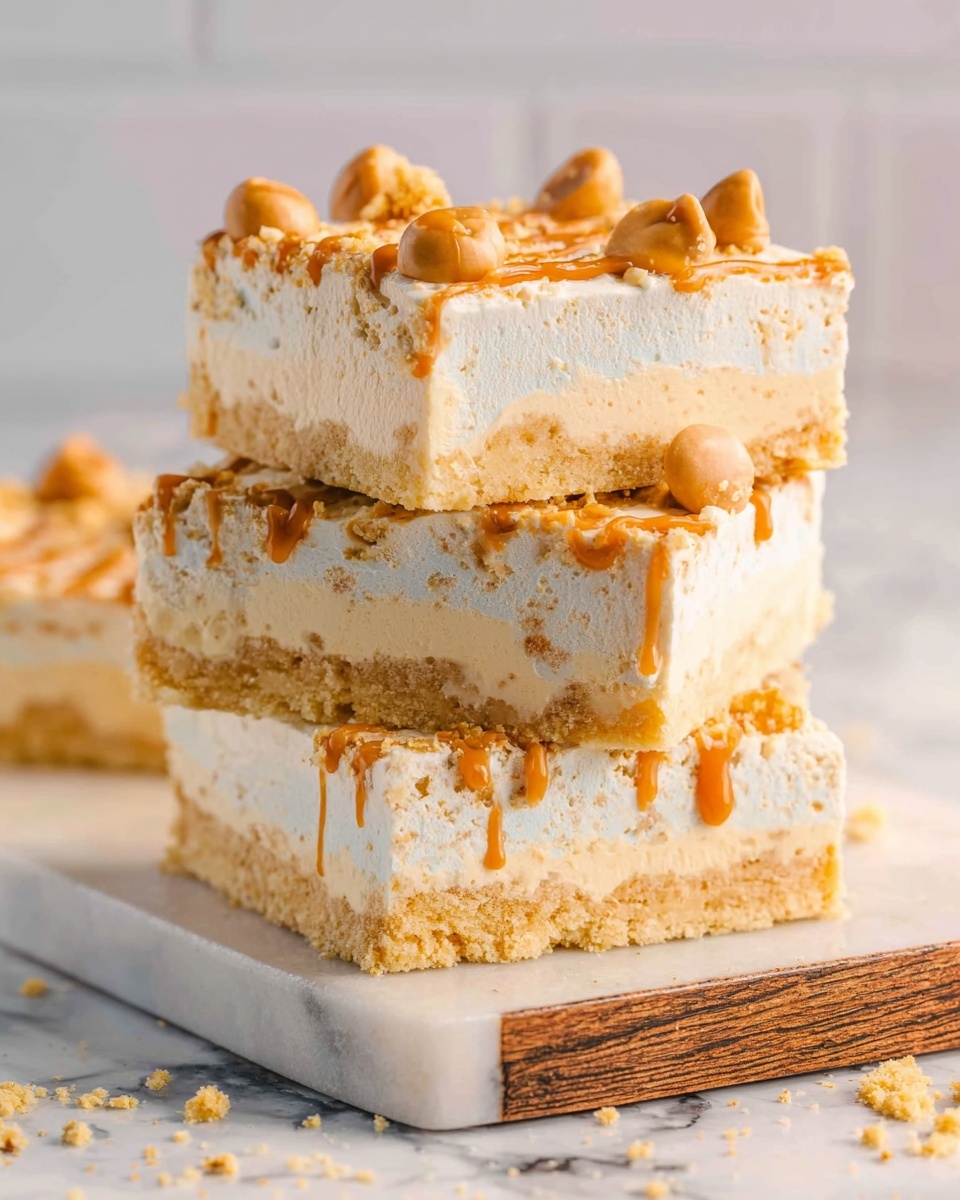 Fluffernutter Cheesecake Bars Recipe - Recipe Image