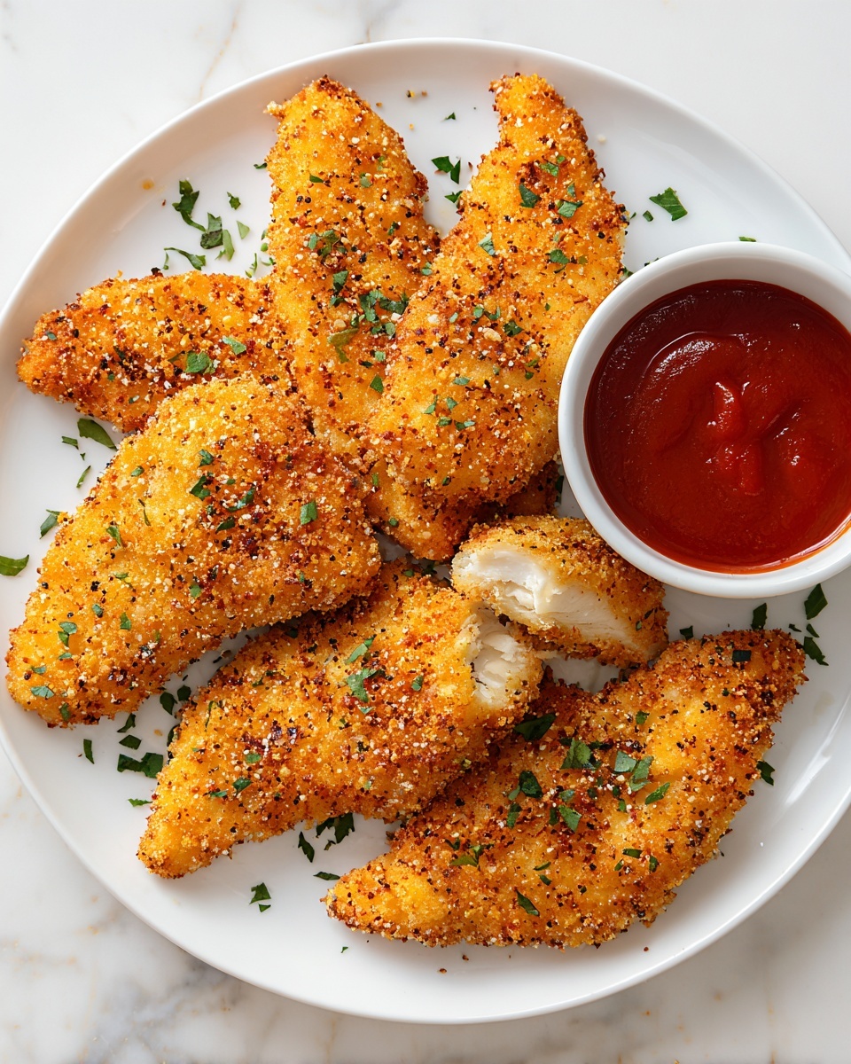 Baked Chicken Tenders Recipe - Recipe Image