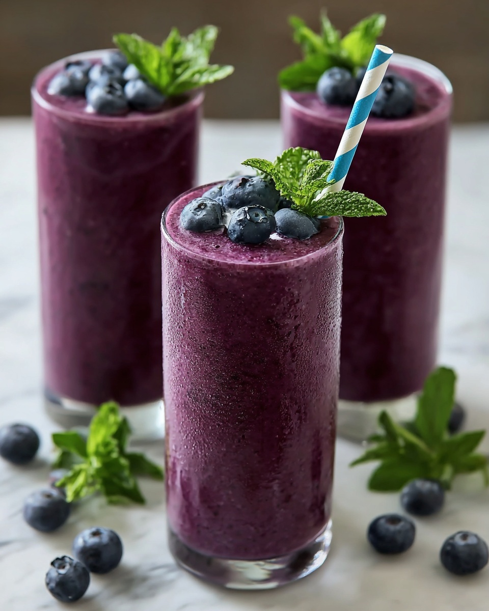 Quick and Easy Blueberry Smoothie Recipe - Recipe Image