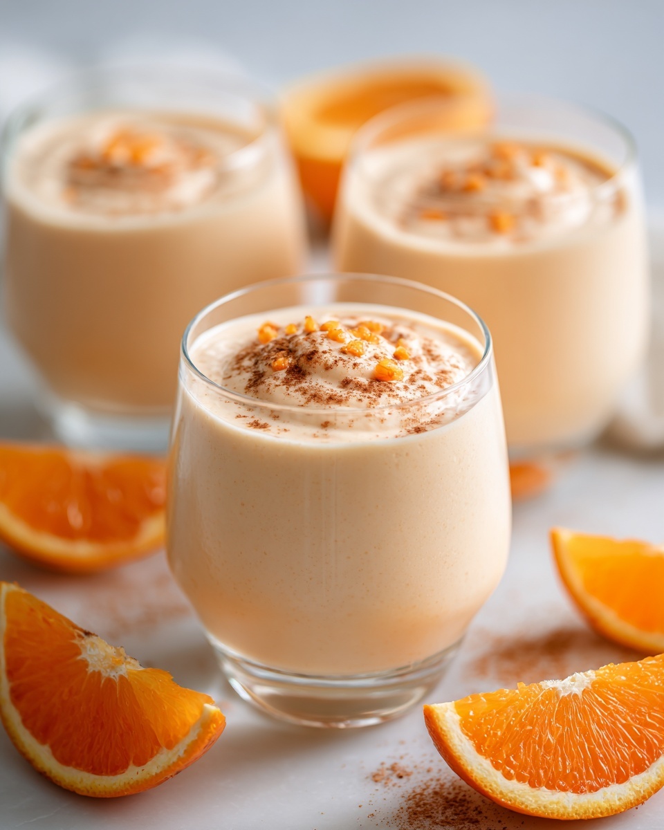 Easy Mandarin Breakfast Smoothies Recipe - Recipe Image