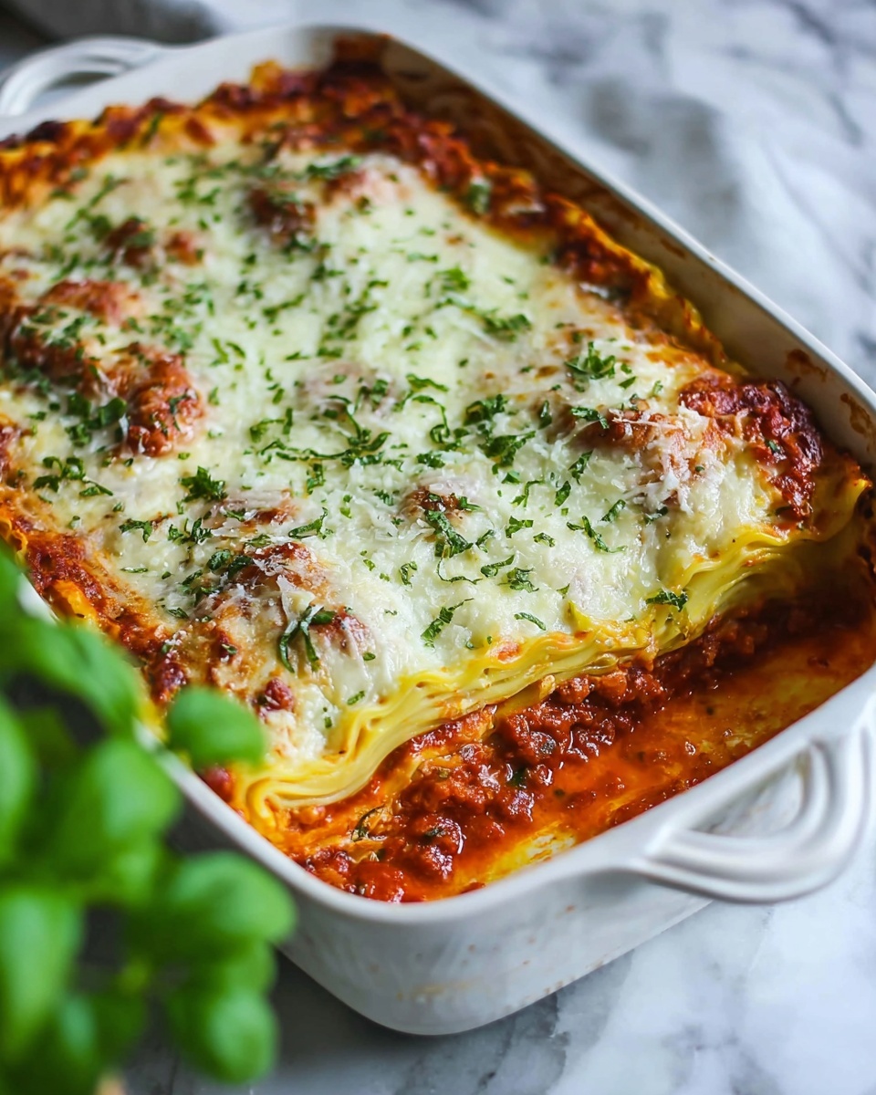 Healthy Homemade Zucchini Lasagna Recipe - Recipe Image