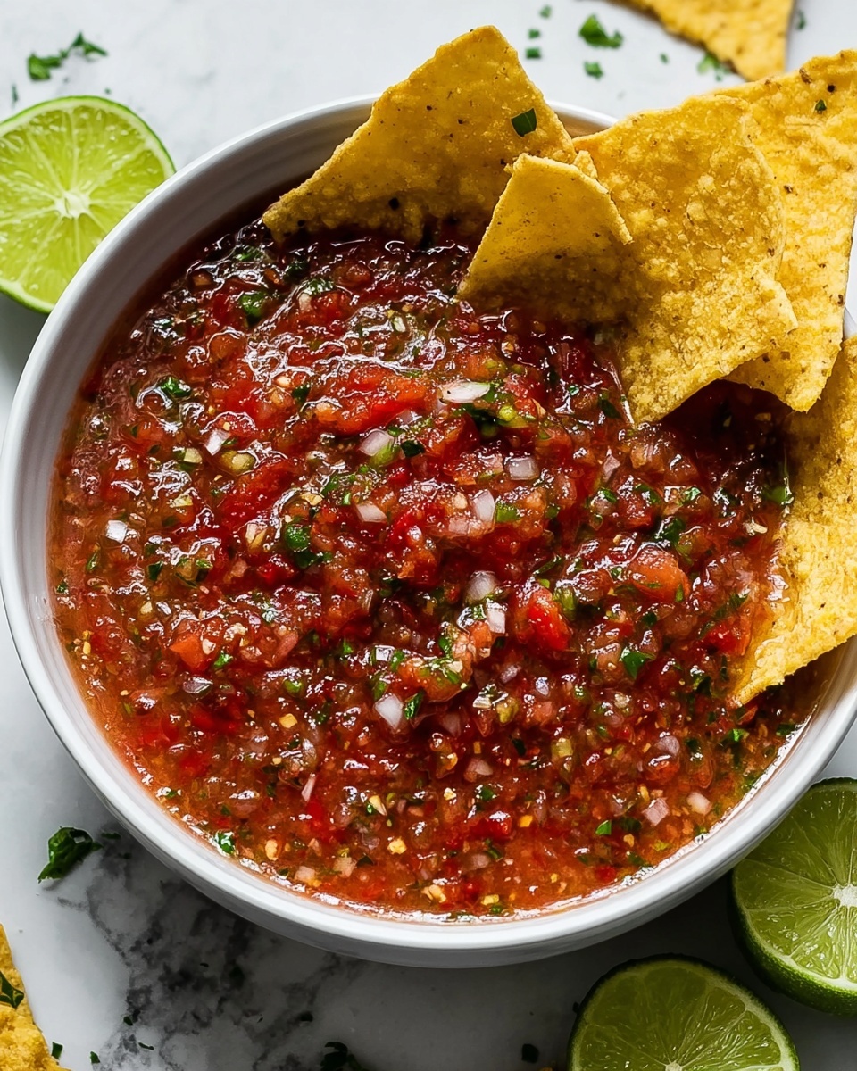 Fresh Homemade Salsa Recipe - Recipe Image