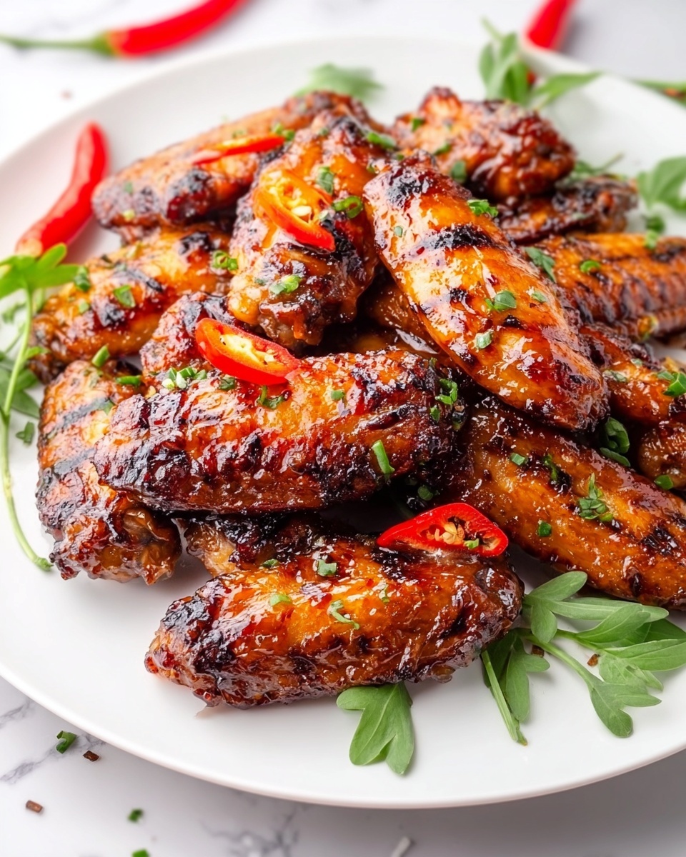 Savory Harissa Honey Chicken Wings Recipe - Recipe Image