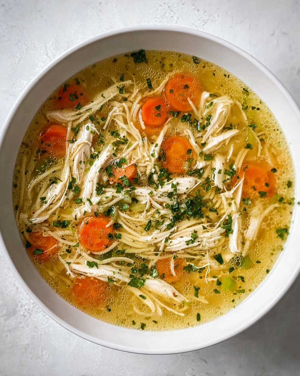 Classic Homemade Chicken Soup Recipe - Recipe Image