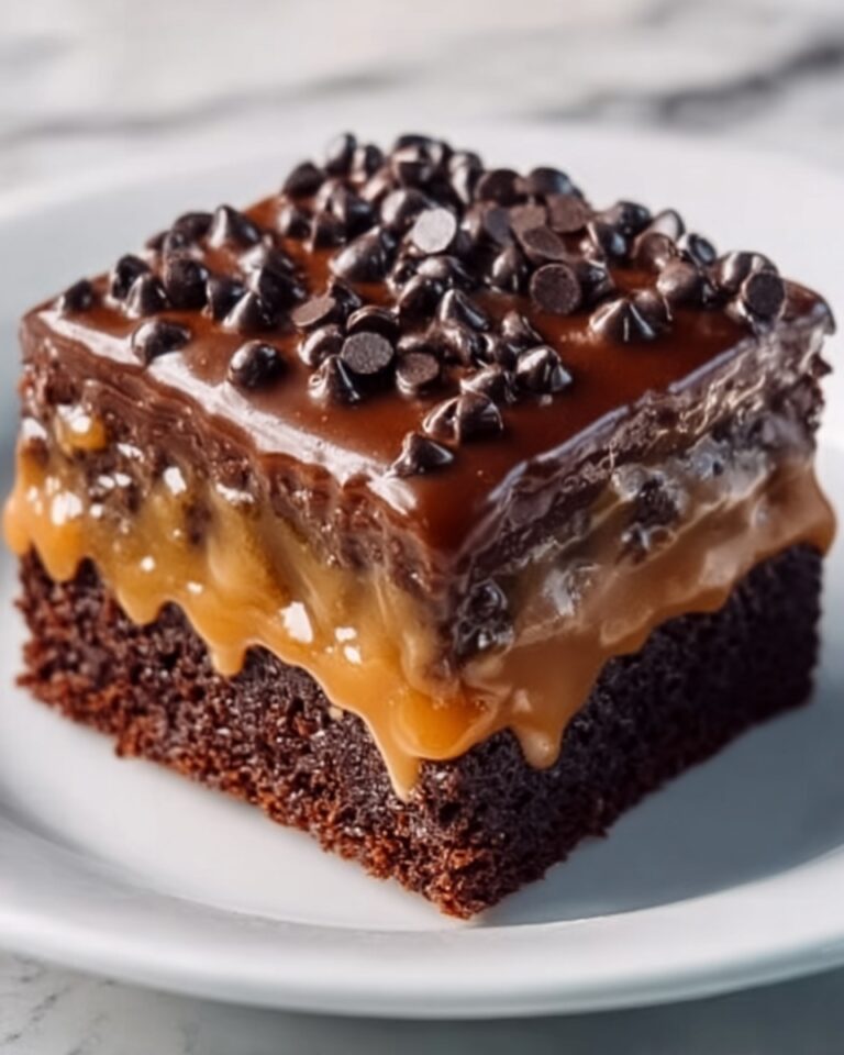 German Chocolate Poke Cake Recipe