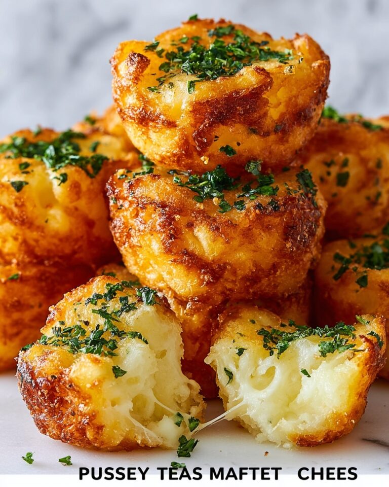 Cheesy Mashed Potato Puffs Recipe