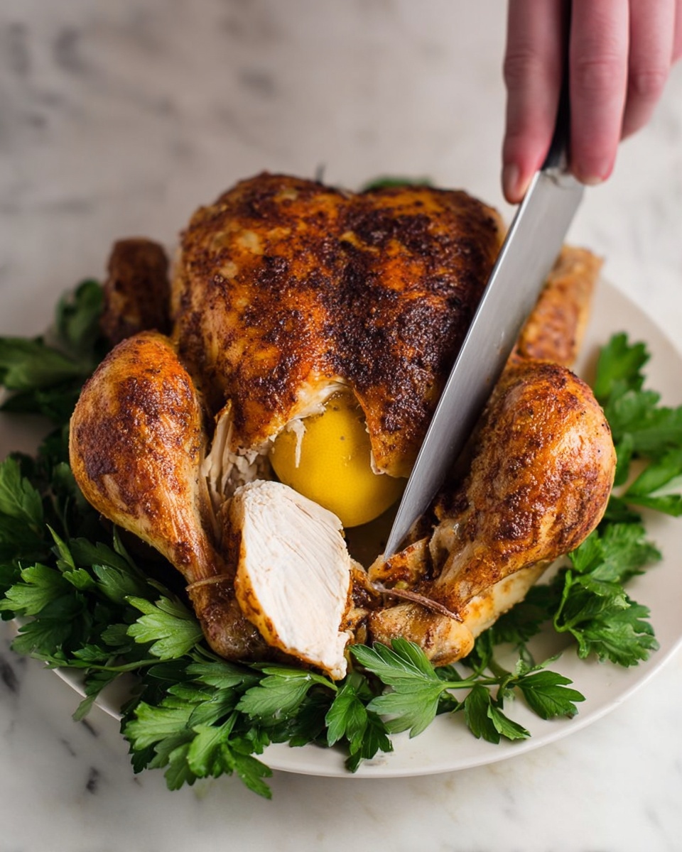 Instant Pot Whole Chicken with Lemon and Spices Recipe - Recipe Image