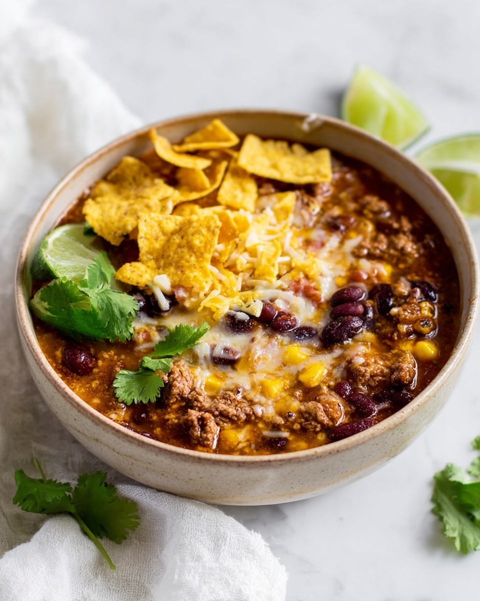 Instant Pot Taco Soup Recipe - Recipe Image
