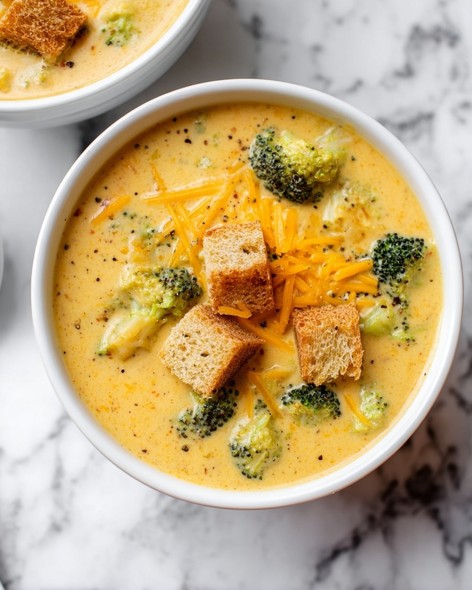 Easy Broccoli Cheddar Soup Recipe - Recipe Image