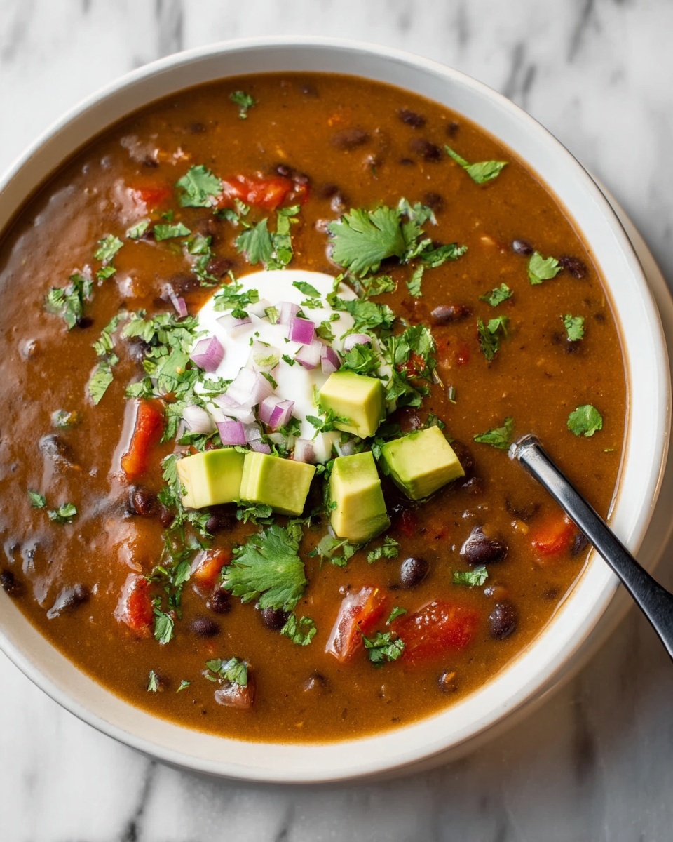 Easy Black Bean Soup Recipe - Recipe Image