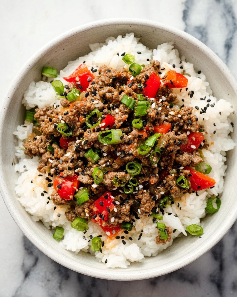 Easy Beef Bowls Recipe - Recipe Image
