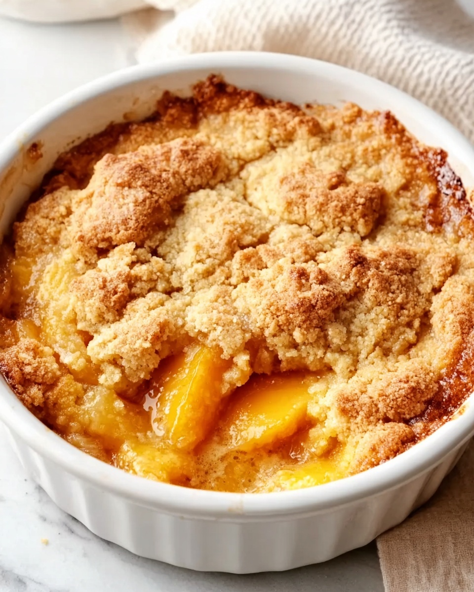 The Best Peach Cobbler Recipe - Recipe Image