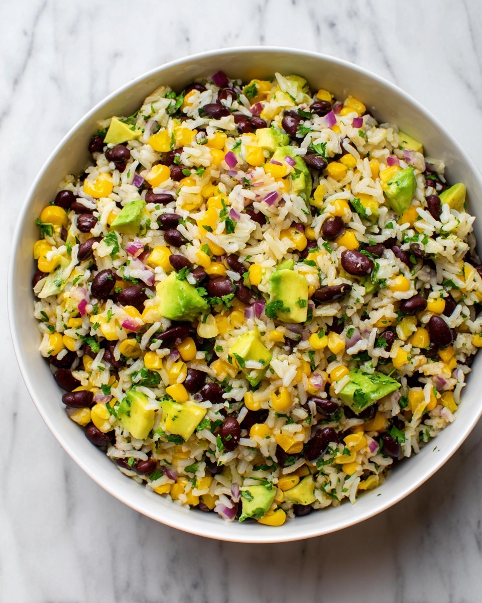 Black Bean Corn Avocado Salad Recipe - Recipe Image