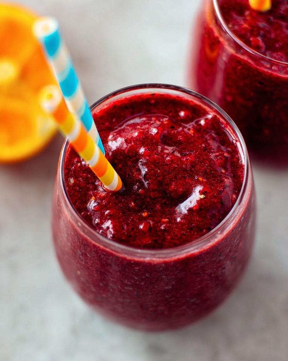 Beet and Berry Smoothie Recipe - Recipe Image
