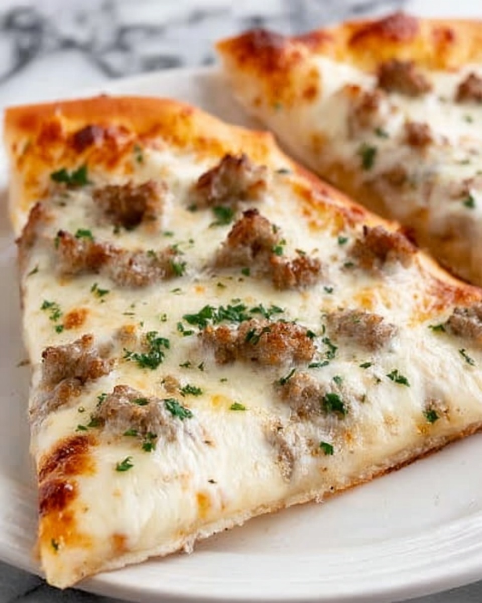 Biscuits & Sausage Gravy Breakfast Pizza Recipe - Recipe Image
