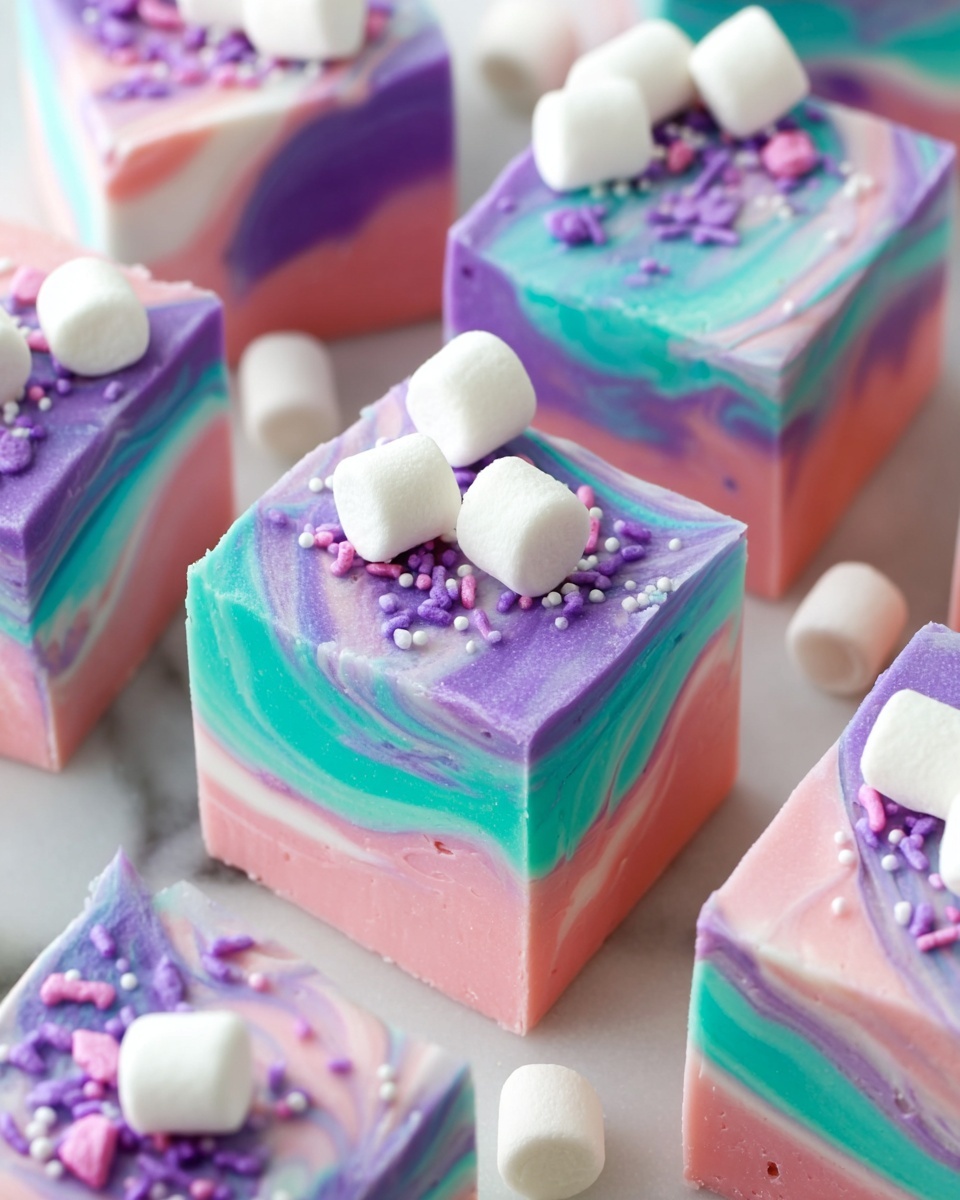 Unicorn Fudge Recipe - Recipe Image
