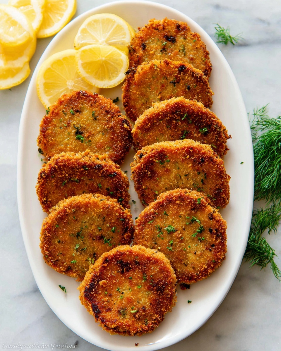 Easy Chicken Patties with Lemon and Dill Recipe - Recipe Image