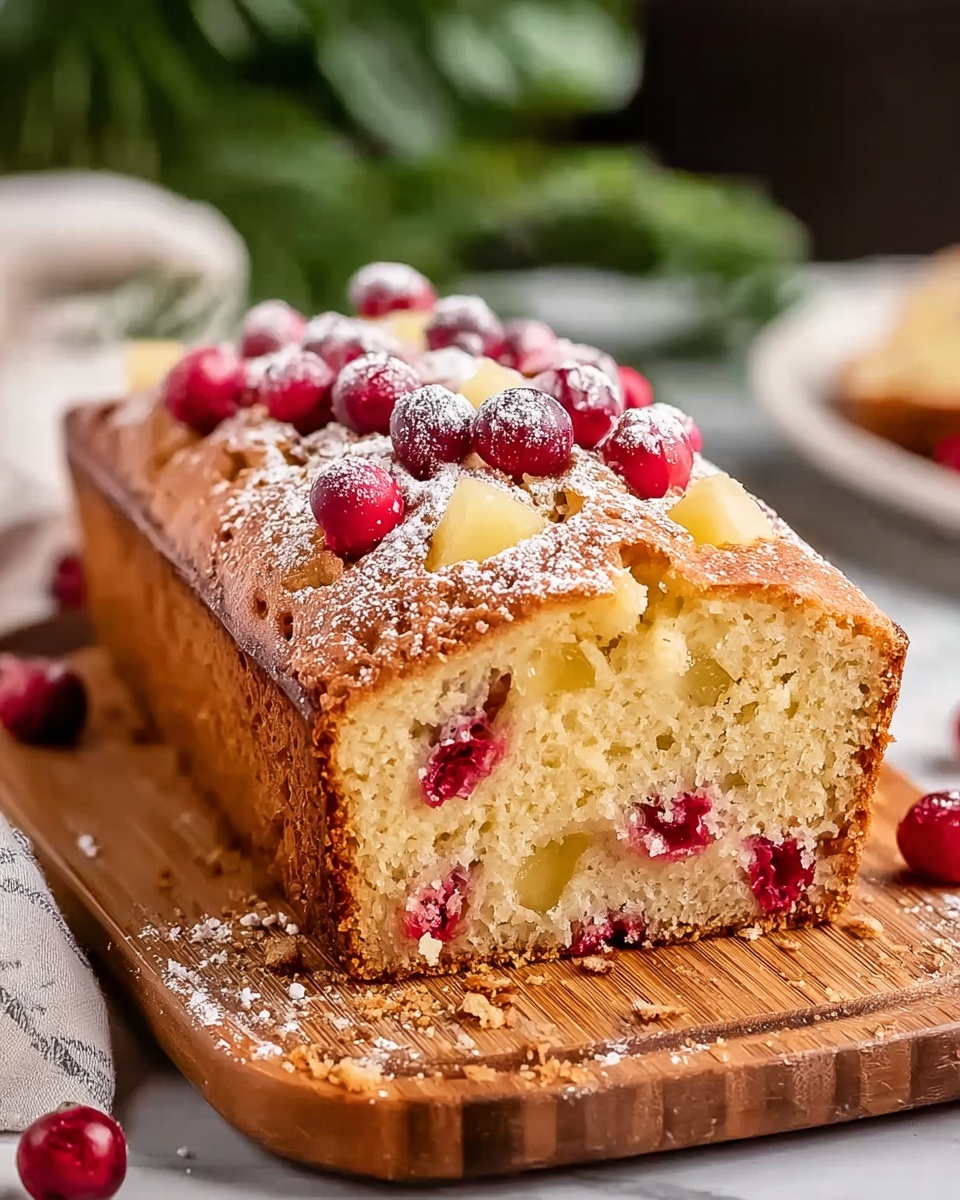 Pineapple Cherry Quick Bread: A Bright, Moist, and Easy Fruit Loaf Recipe - Recipe Image