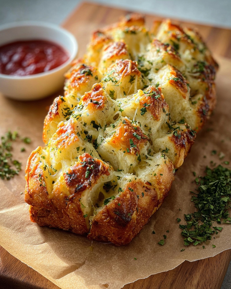 Cheesy Christmas Tree Bread Recipe - Recipe Image