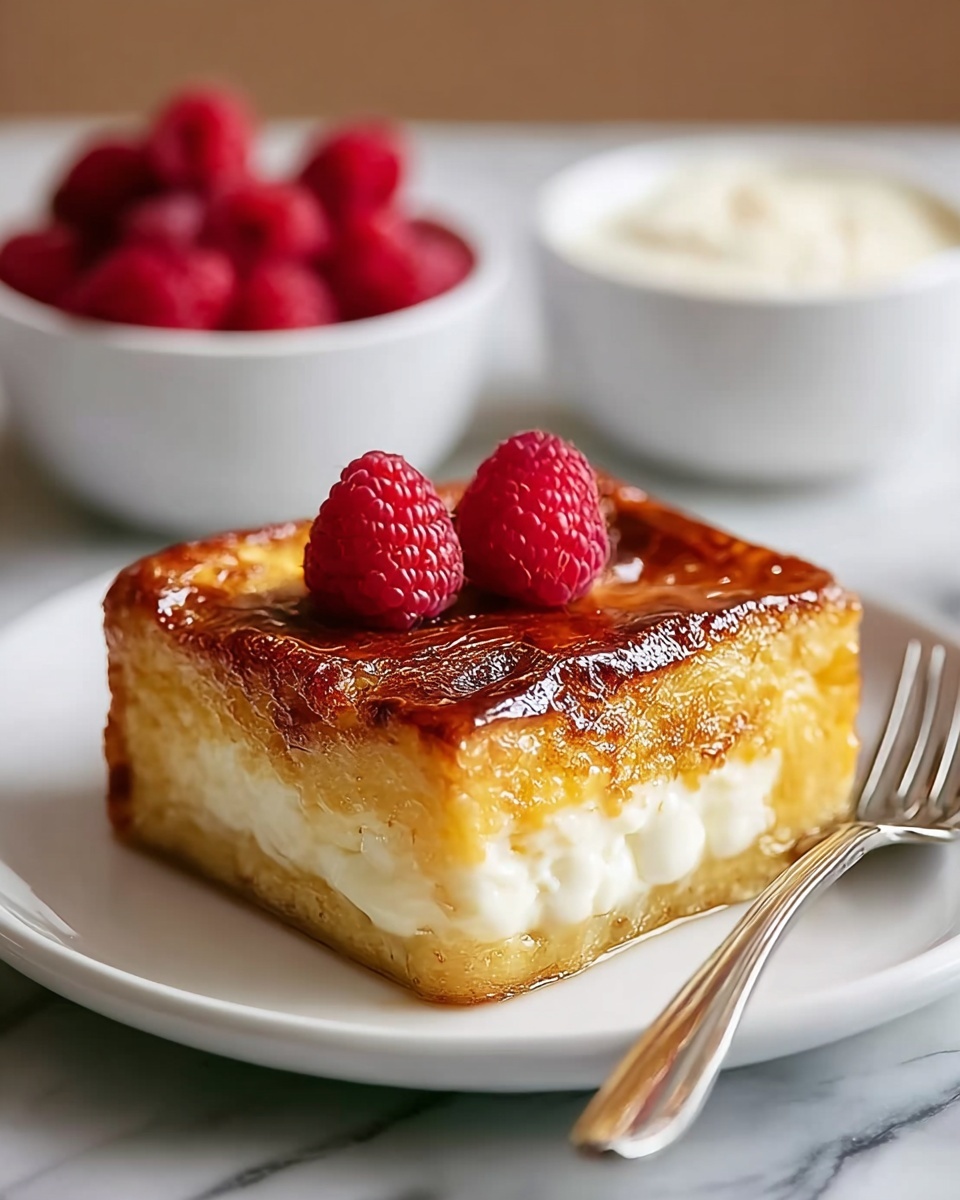 Overnight Caramel Crème Brûlée French Toast Bake Recipe - Recipe Image
