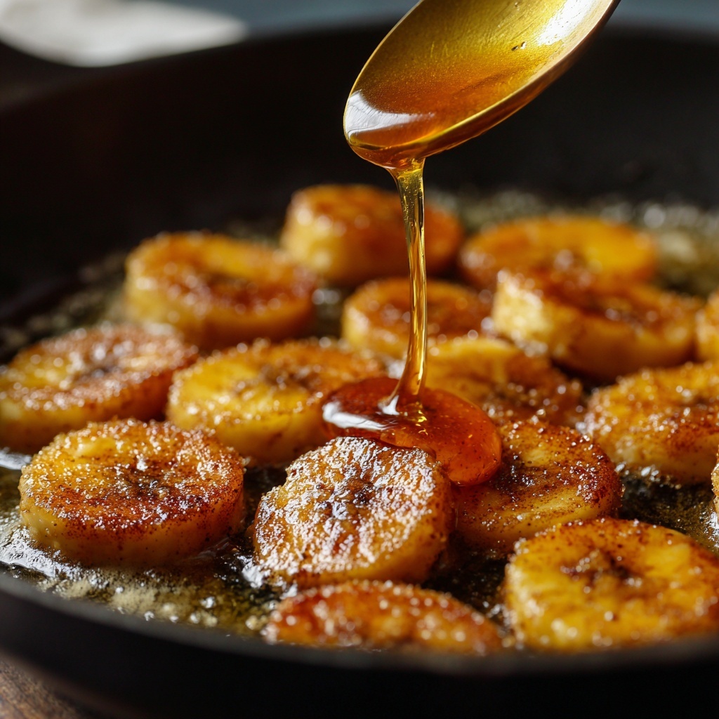 Fried Cinnamon Bananas Recipe - Recipe Image