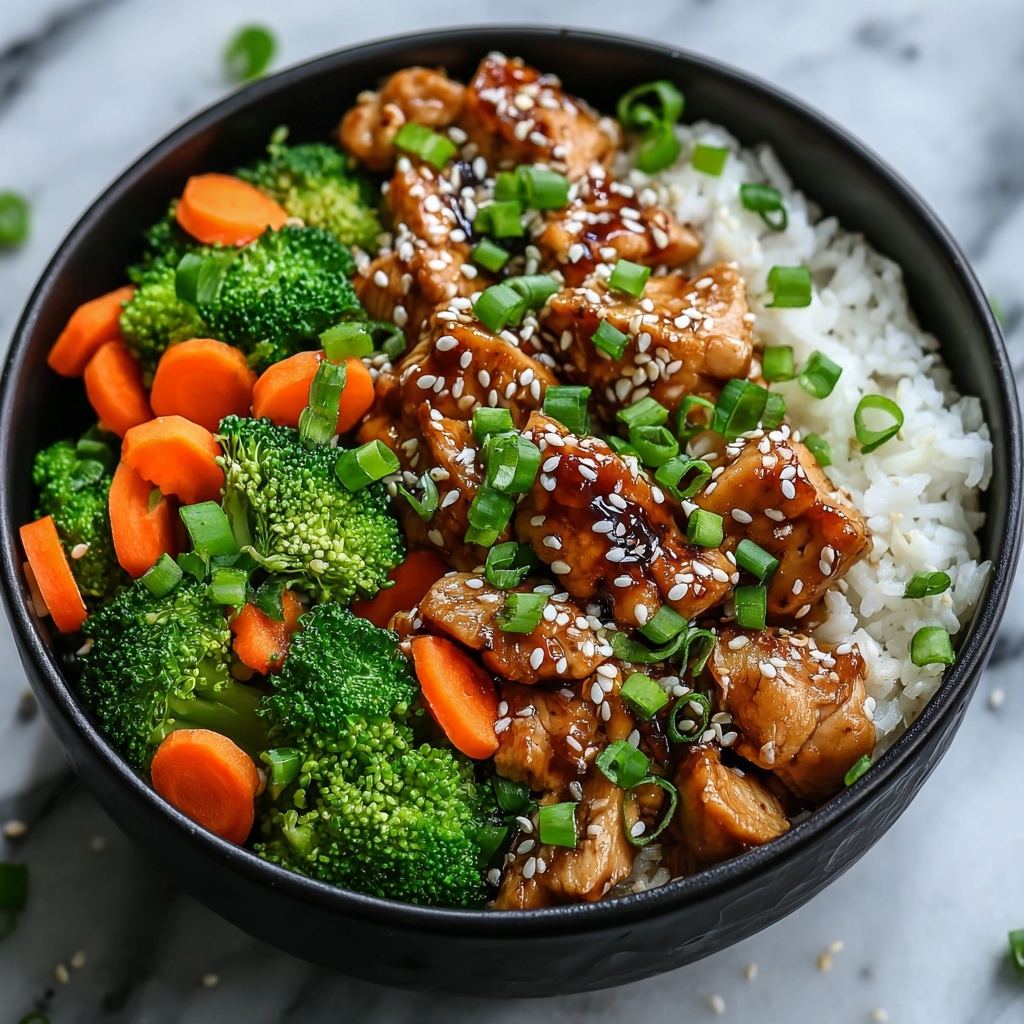 Teriyaki Turkey Rice Bowl Recipe - Recipe Image