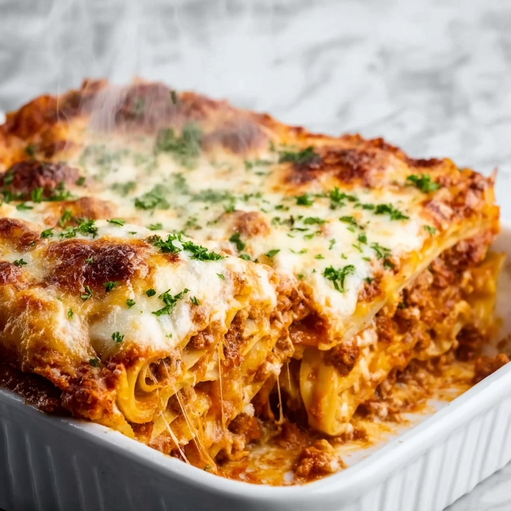 Buffalo Chicken Lasagna Recipe - Recipe Image