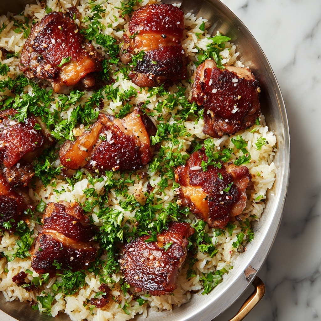 One-Pan Parmesan Chicken and Rice Recipe - Recipe Image