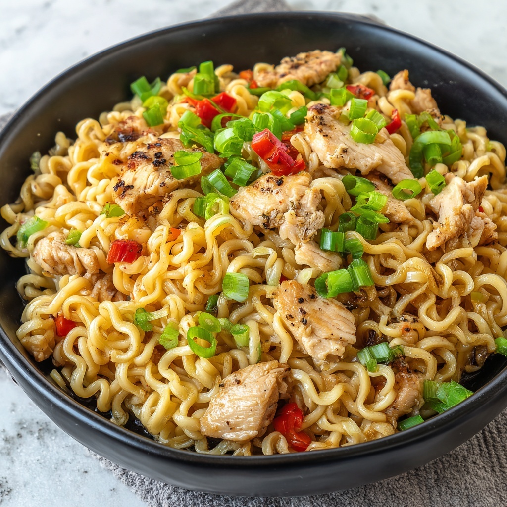 Chicken Ramen Stir Fry Recipe - Recipe Image