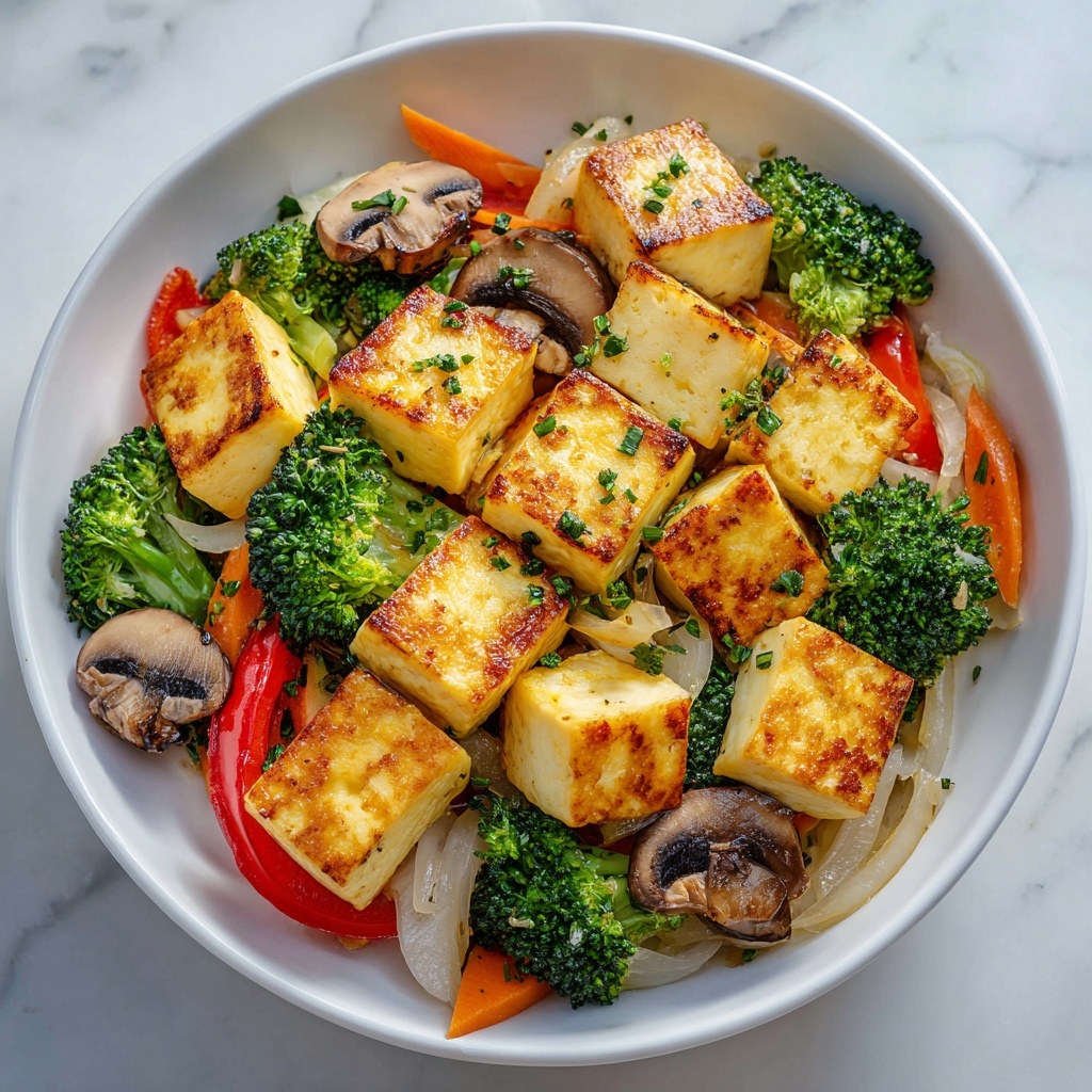 Tofu Stir Fry with Vegetables Recipe - Recipe Image