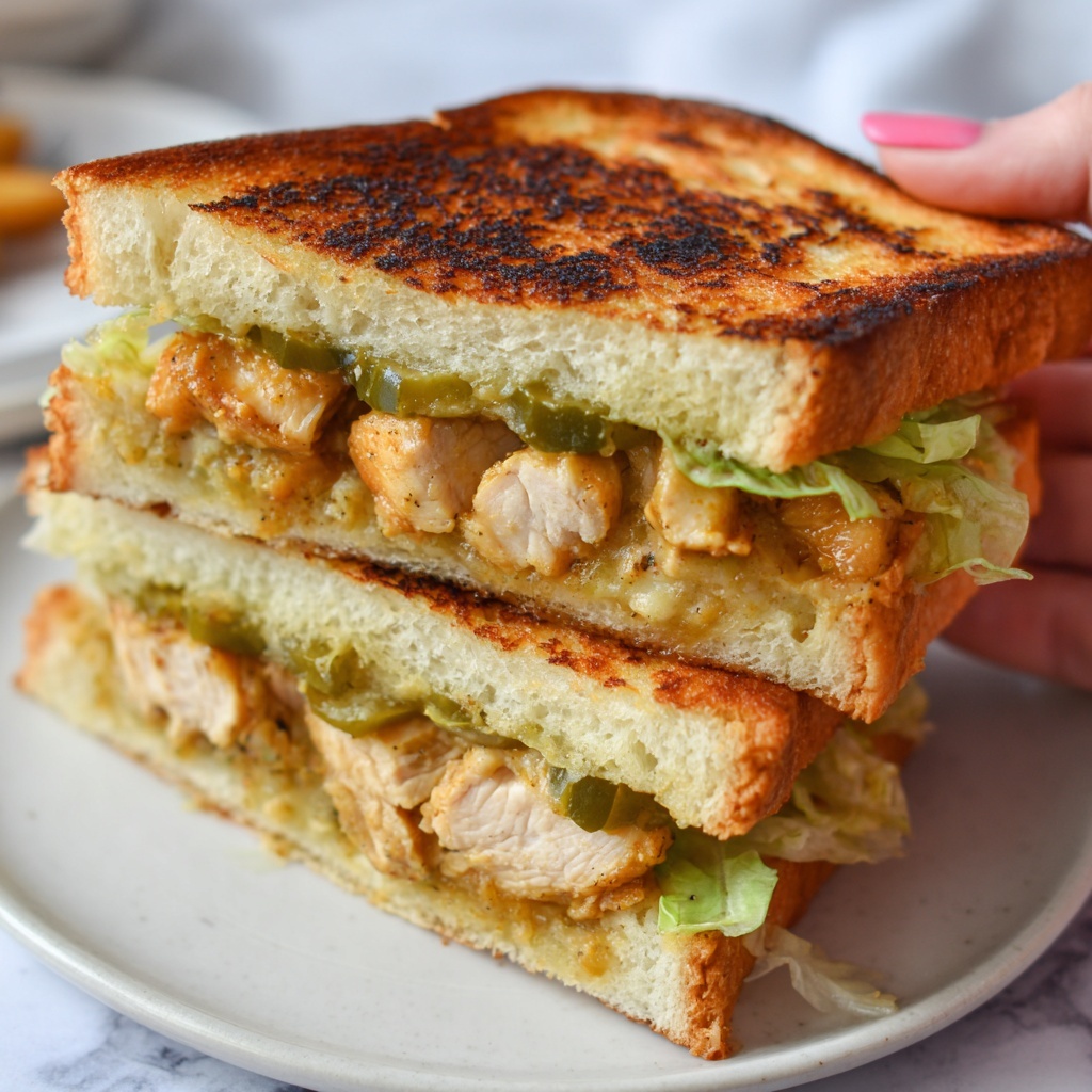 Chicken Avocado Melt Sandwich Recipe - Recipe Image
