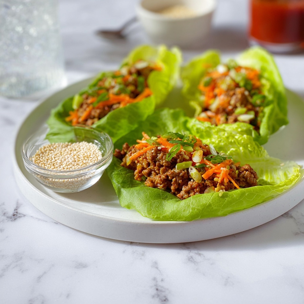 Asian Chicken Lettuce Wraps Recipe - Recipe Image