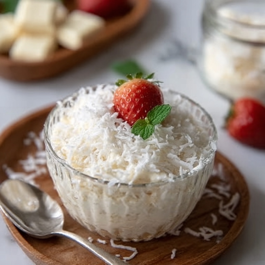 Brazilian Coconut Pudding Flan Recipe - Recipe Image