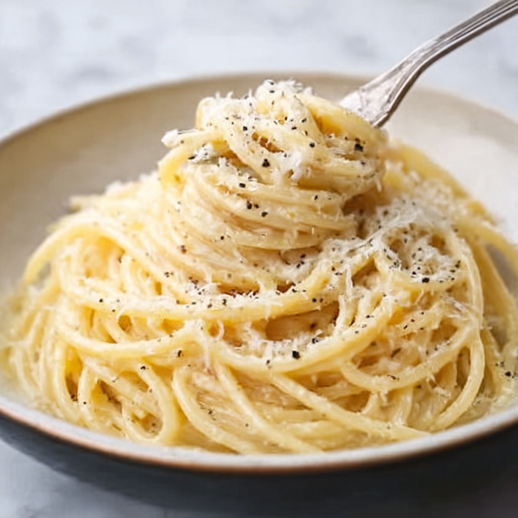 Bucatini Cacio e Pepe Recipe - Recipe Image