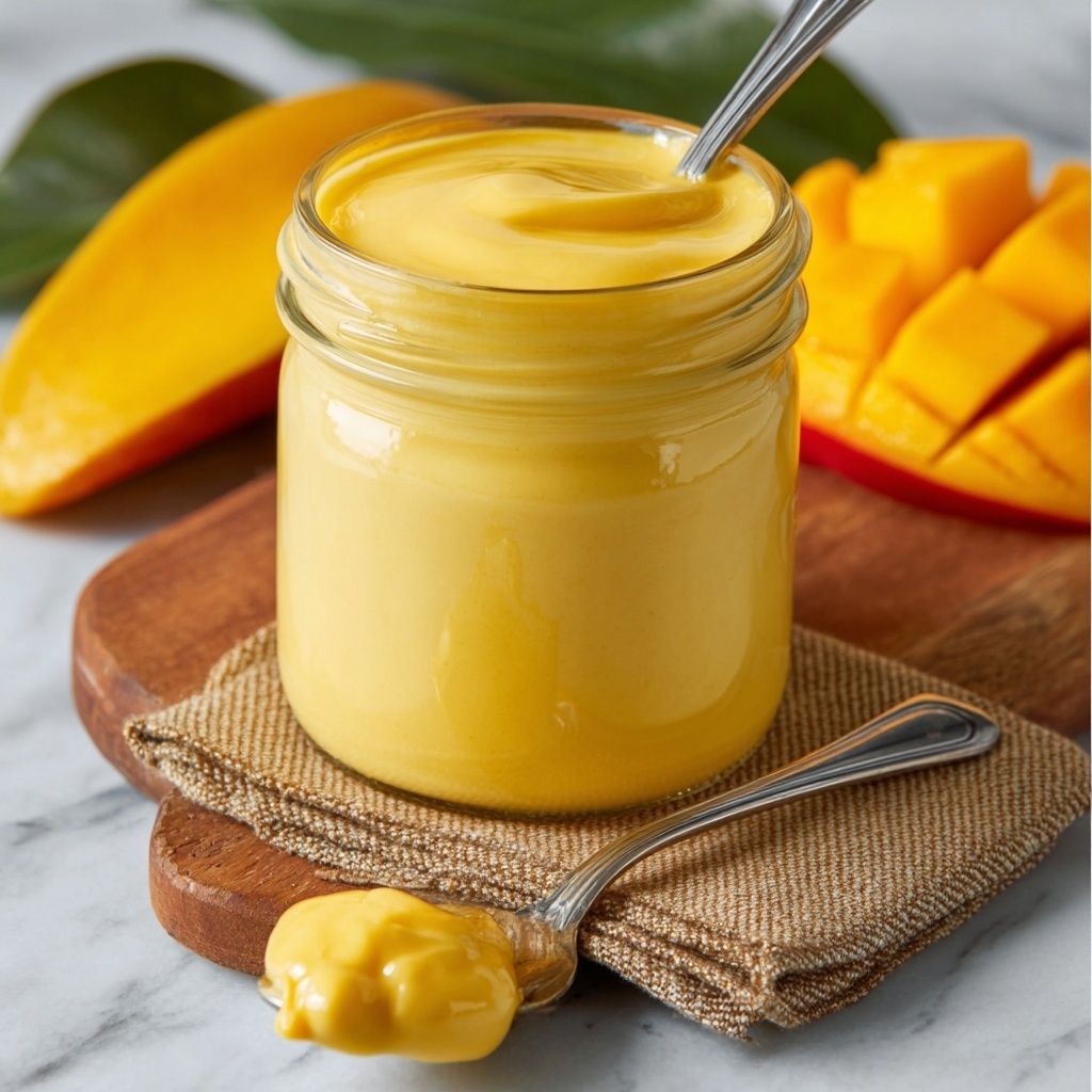 Homemade Mango Curd Recipe - Recipe Image