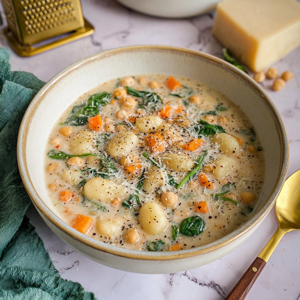Vegetarian Gnocchi Soup Recipe - Recipe Image