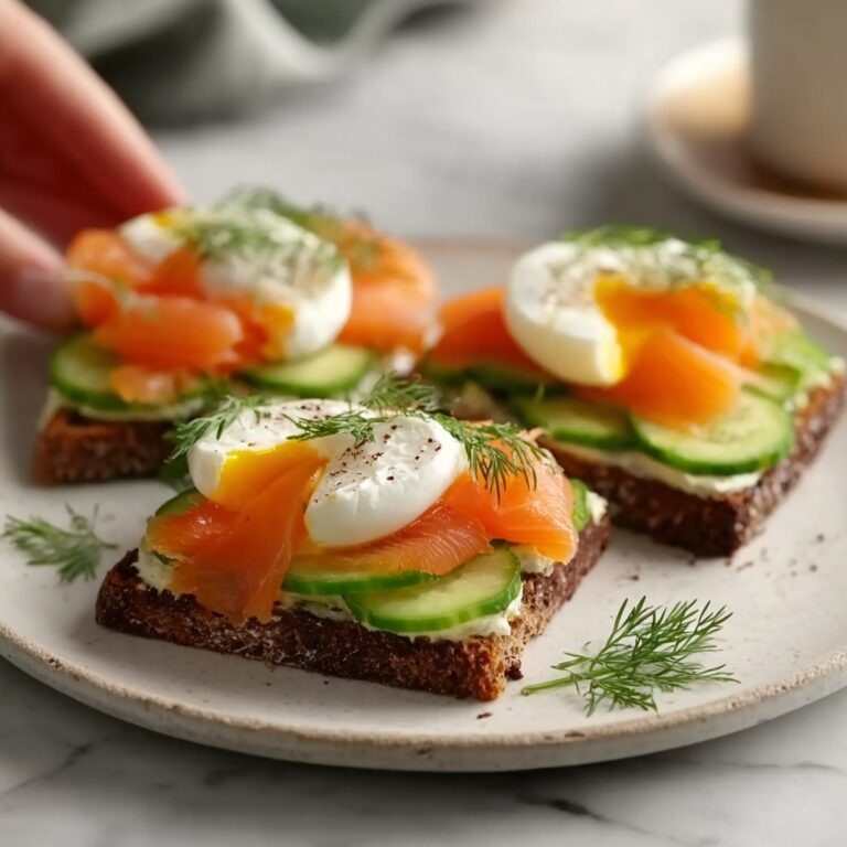 Avocado Toast with Poached Egg and Smoked Salmon Recipe