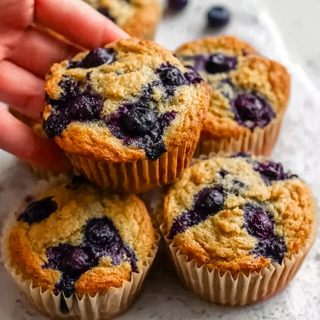 Cottage Cheese Blueberry Muffins Recipe - Recipe Image