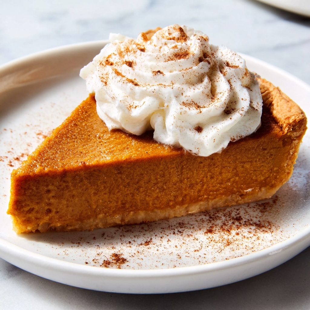 Crustless Pumpkin Pie Recipe - Recipe Image