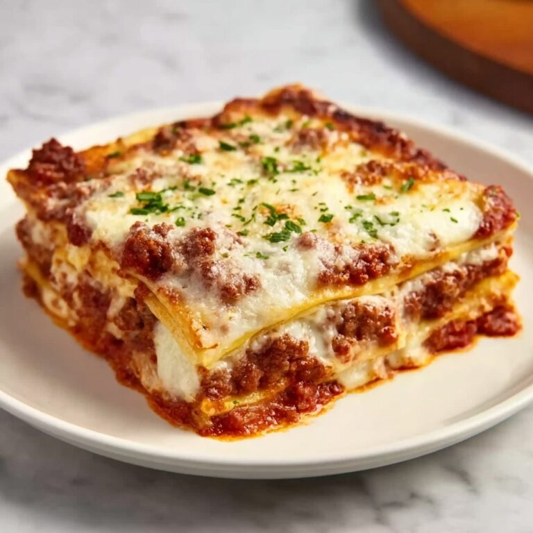 Classic Homemade Lasagna Recipe