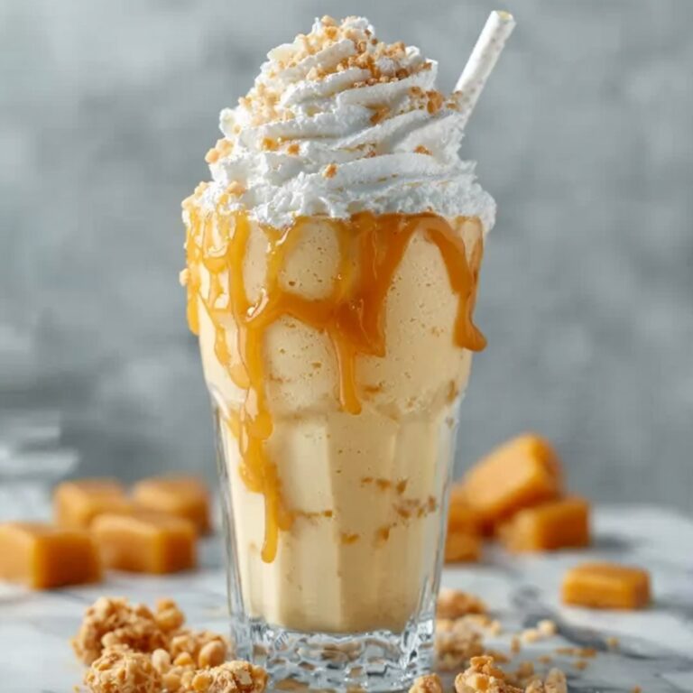 Summer Mango Coconut Float Milkshake Recipe