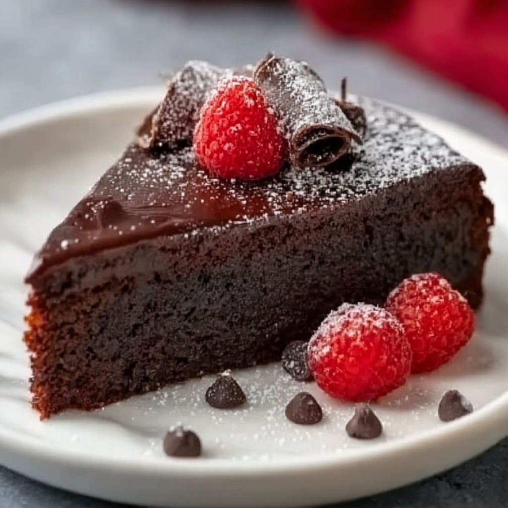 Flourless Chocolate Torte Recipe - Recipe Image