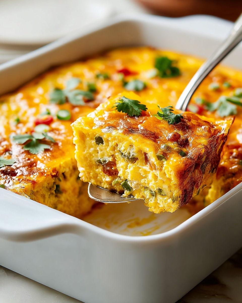 Delicious Chile Relleno Casserole Recipe - Recipe Image