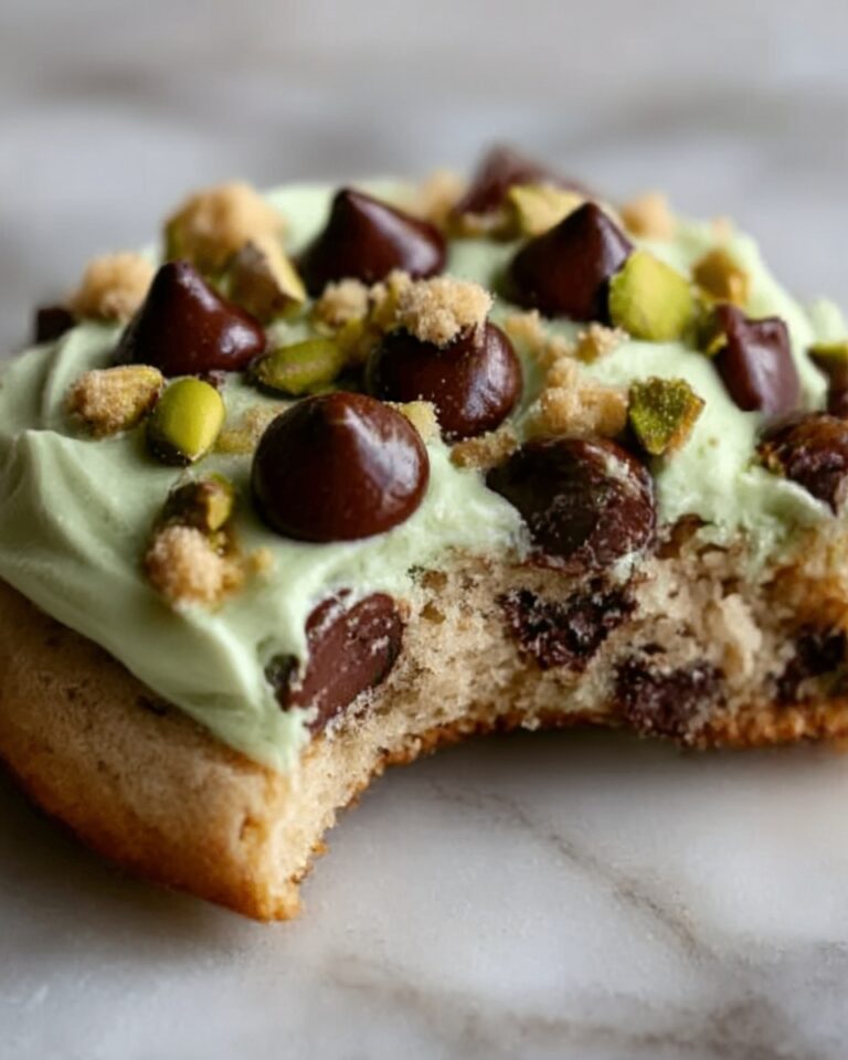 Pistachio Cream Chocolate Chip Cookies Recipe