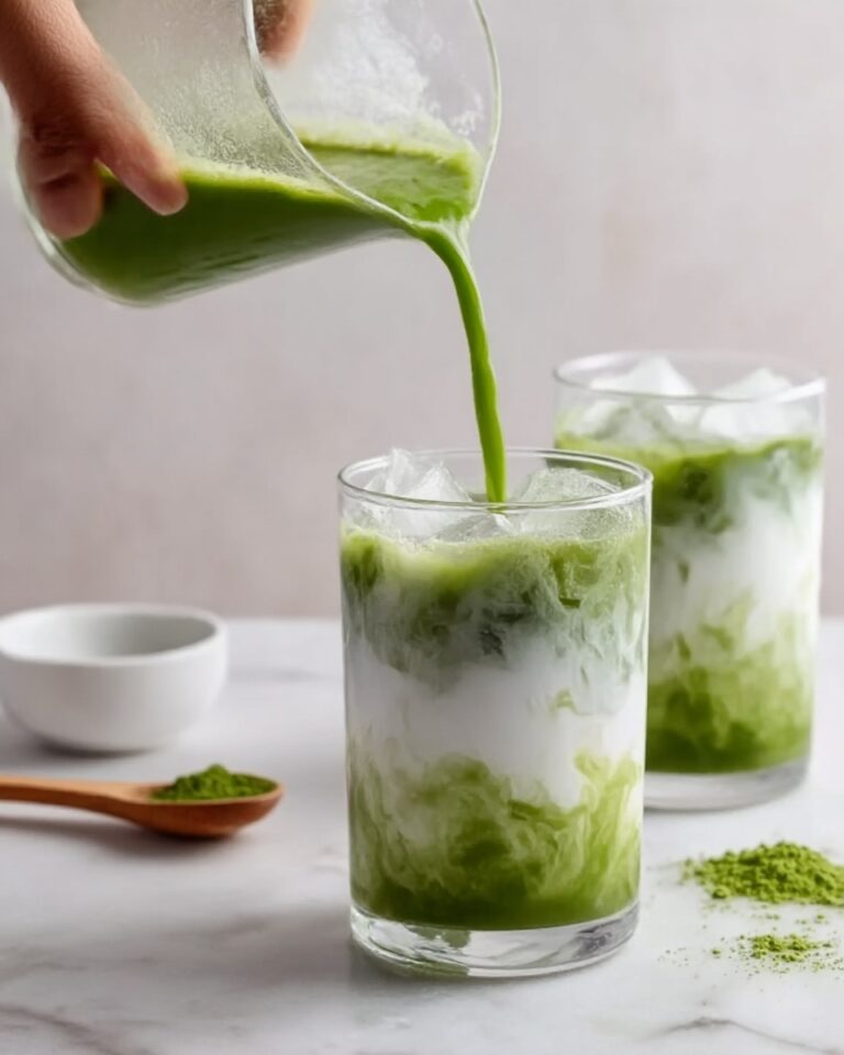 Iced Matcha Latte Recipe