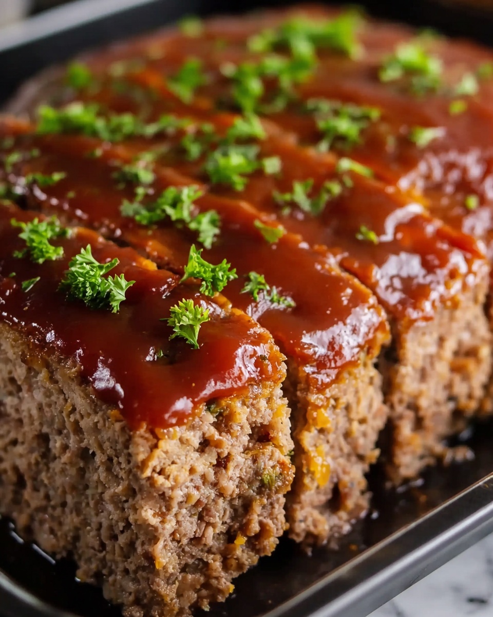 Turkey Meatloaf with Sweet and Tangy Glaze Recipe - Recipe Image