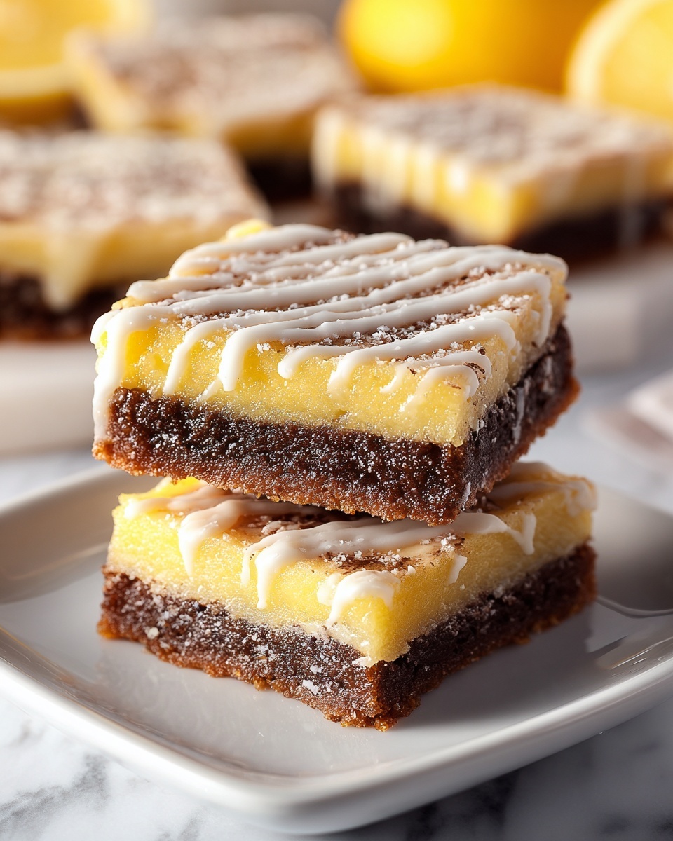 Gluten-Free Lemon Brownies Recipe - Recipe Image