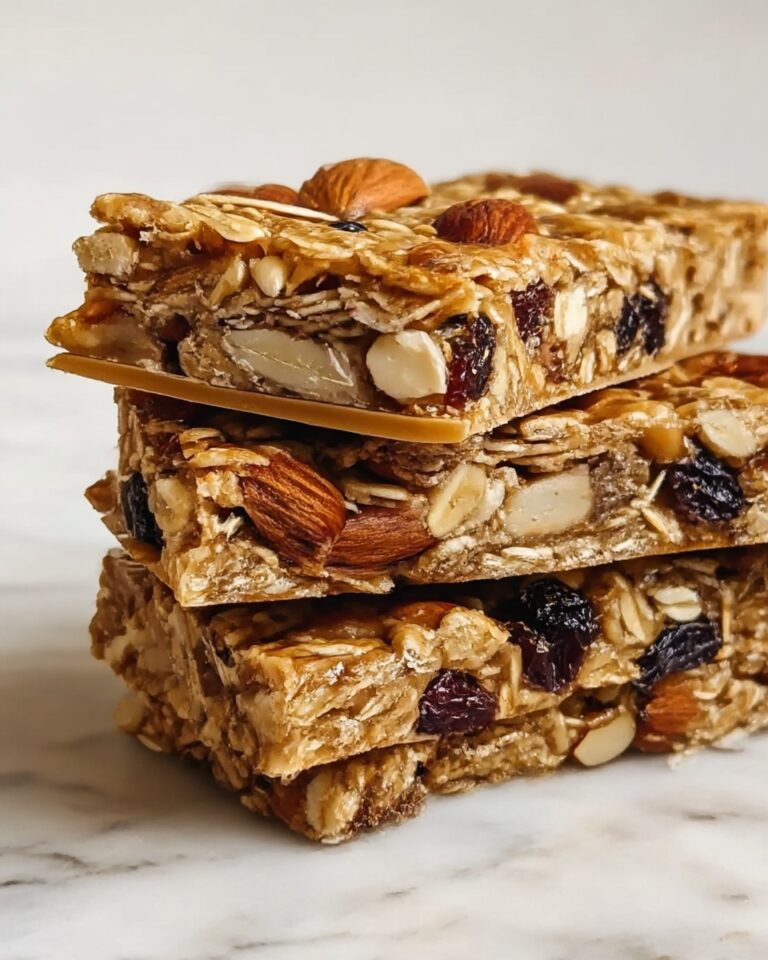 Homemade Banana Granola Bars Recipe