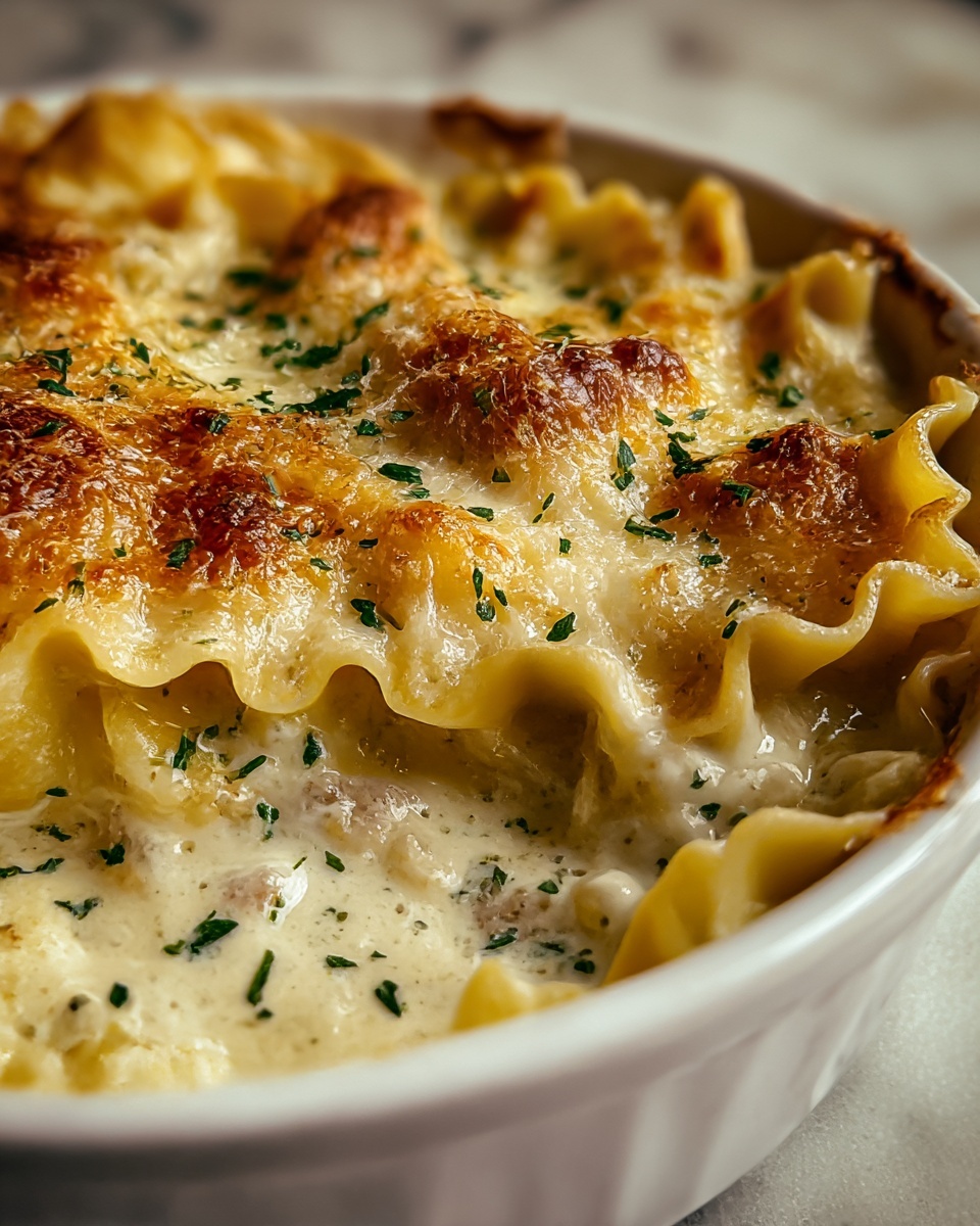 Alfredo Lasagna Soup Recipe - Recipe Image