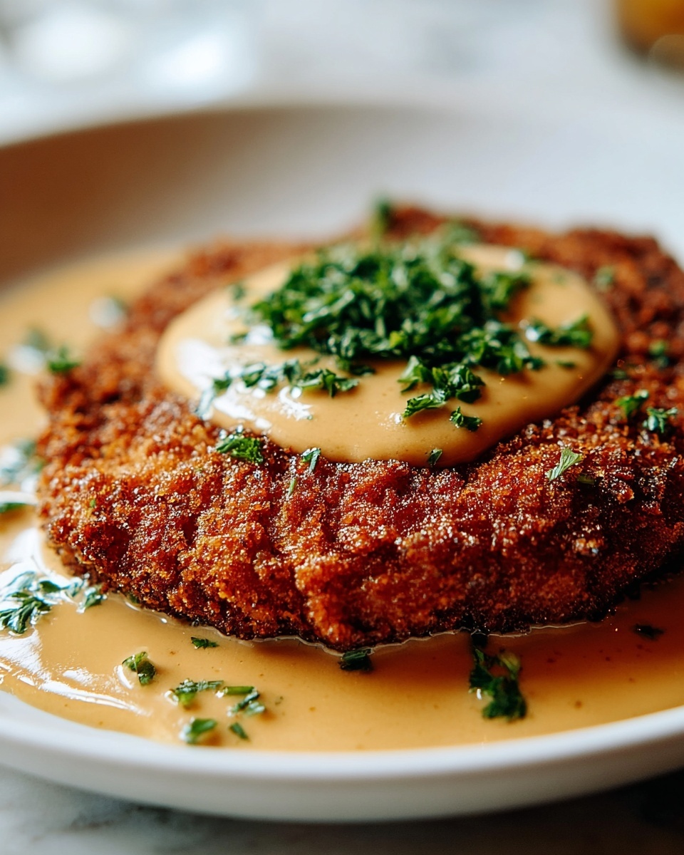 Crispy Chicken Fried Steak with Homemade Gravy Recipe - Recipe Image